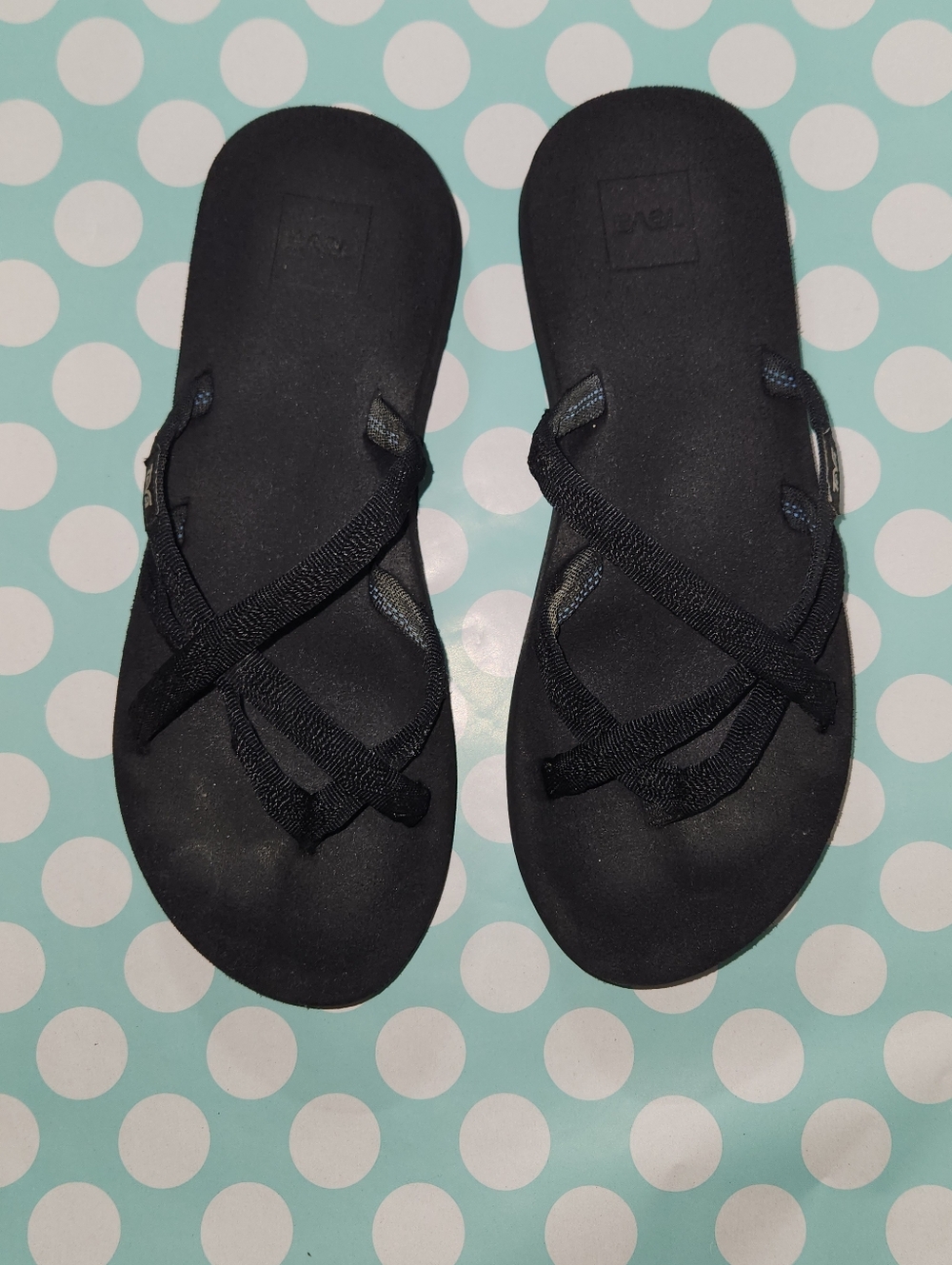 Teva Womens Black Sandals - Picture 4 of 8